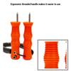 Receivable Ice Picks Kit   Ice Fishing Accessory with Threaded Anti-Slip Grip for Winter Outdoor Activities