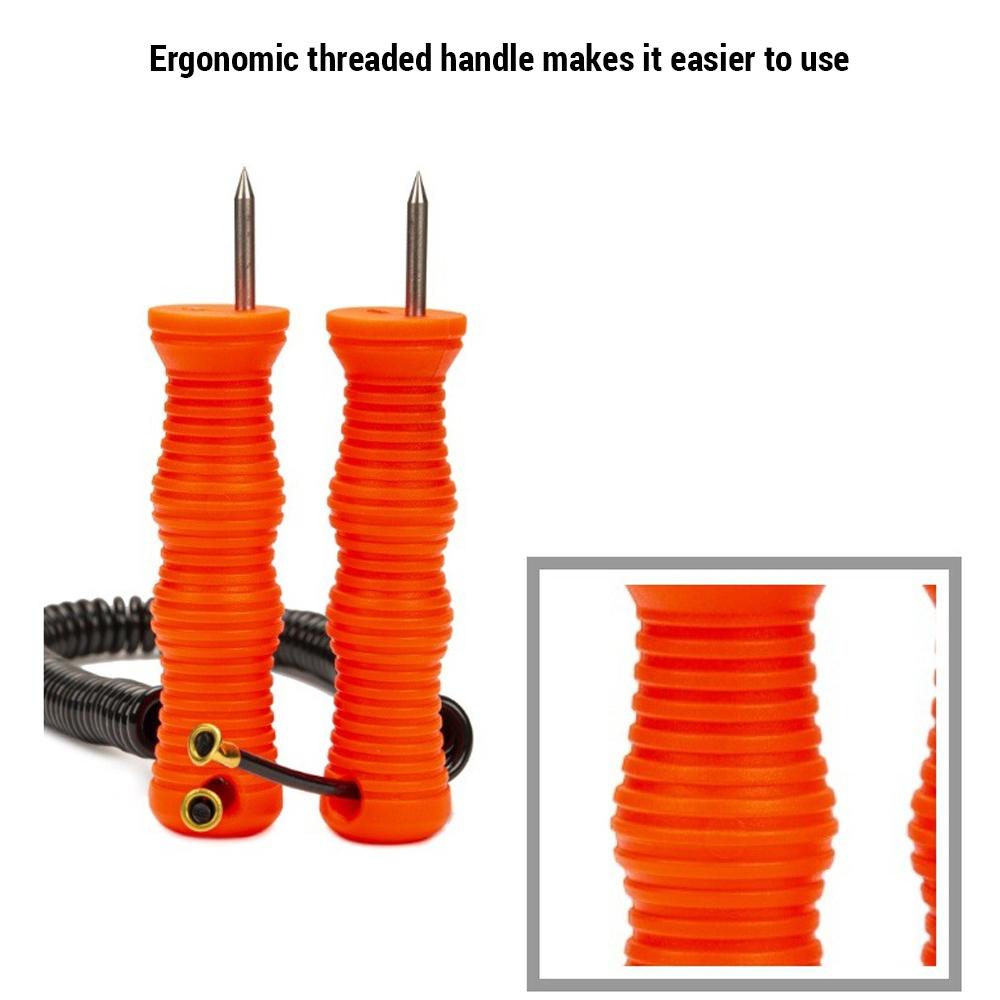 Receivable Ice Picks Kit   Ice Fishing Accessory with Threaded Anti-Slip Grip for Winter Outdoor Activities