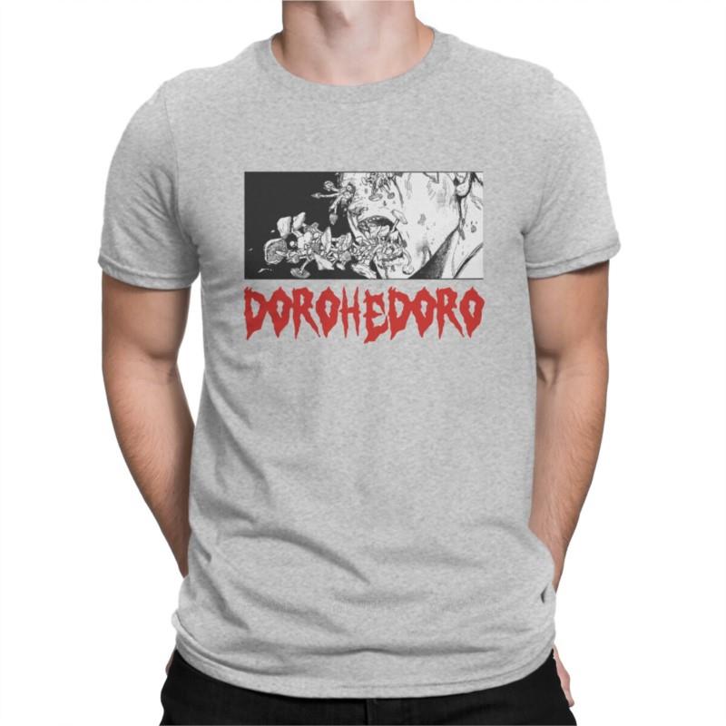 Dorohedoro Mushroom Magix TShirts Unisex Anime Unisexga Casual Cotton Tee Shirt Crew Neck Short Sleeve T Shirts Gift Idea