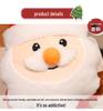Christmas Plush Dolls: Santa Claus & Gingerbread Man Ornaments for Girls