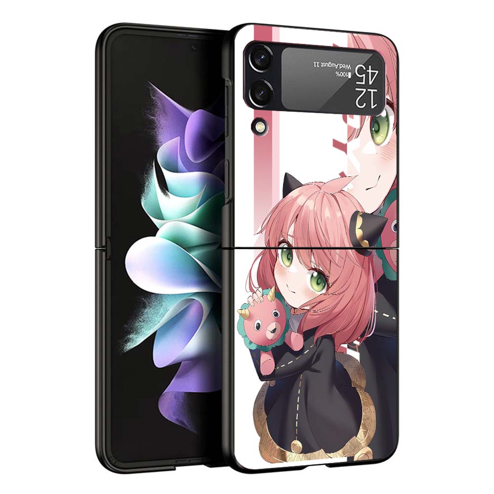 

Anime Spy Family Anya Phone Case For Samsung Galaxy Z Flip7 Flip6 5G Flip5 Flip4 Flip3 ZFlip 7 6 3 4 5 Shockproof Back Cover Gal Samsung Z Flip 5