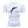 Men's Compression Workout T Shirt, Quick Dry Breathable Athl