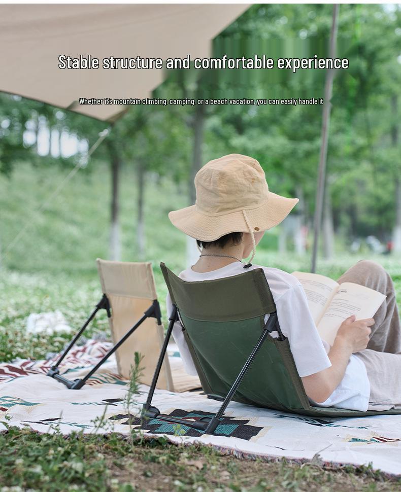 Portable Folding Aluminum Alloy Beach & Camping Chair