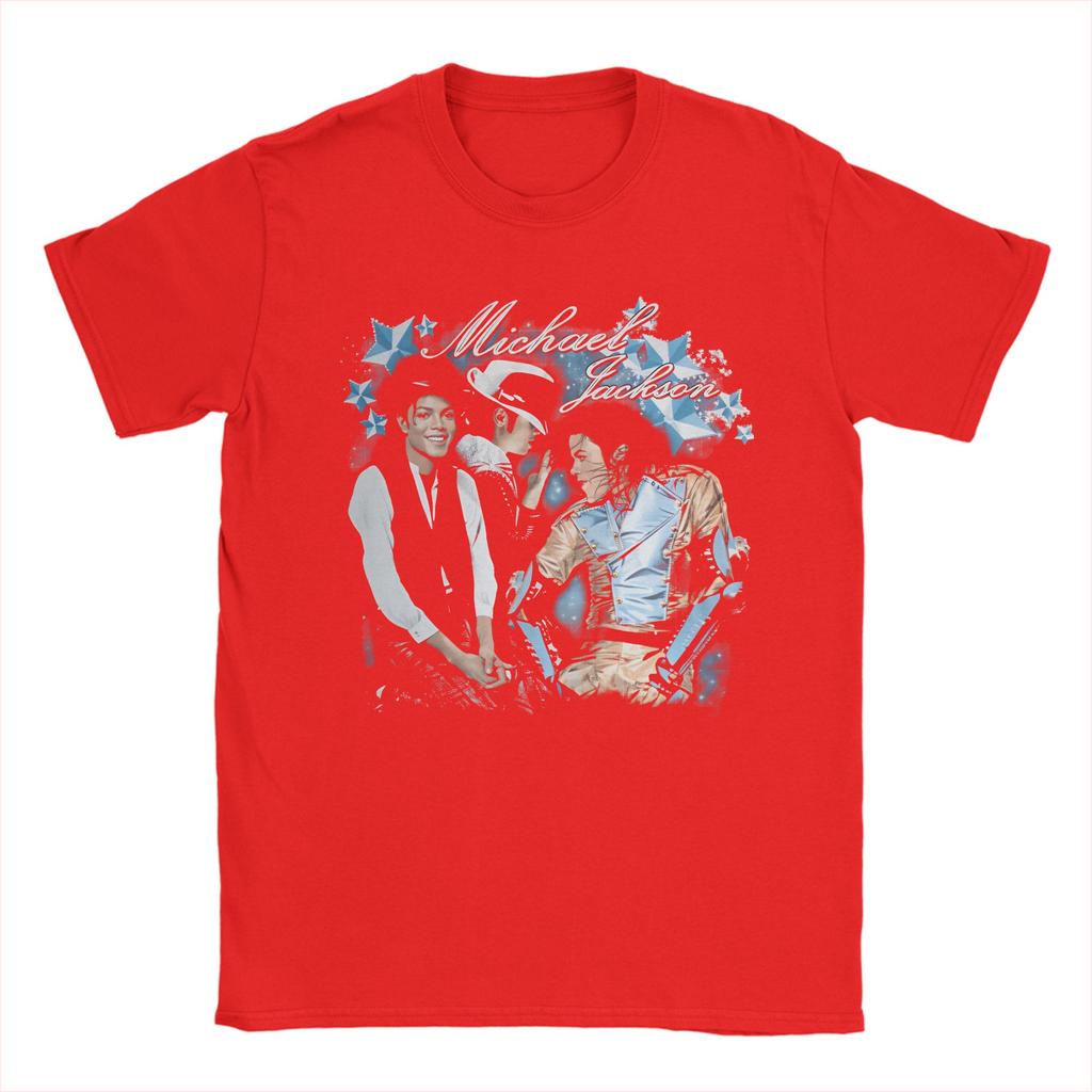 The King of Pop Michael Jackson T Shirt Summer Cotton T Shirts For Men Harajuku Design Tee Shirt Short Sleeve Vintage Tops