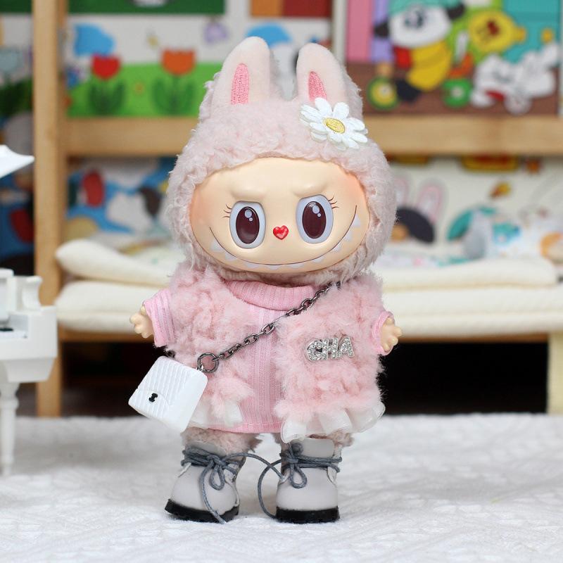 Labubu Baby Clothes New Trendy Brand Famous Brand Fashion Mini Doll Clothes