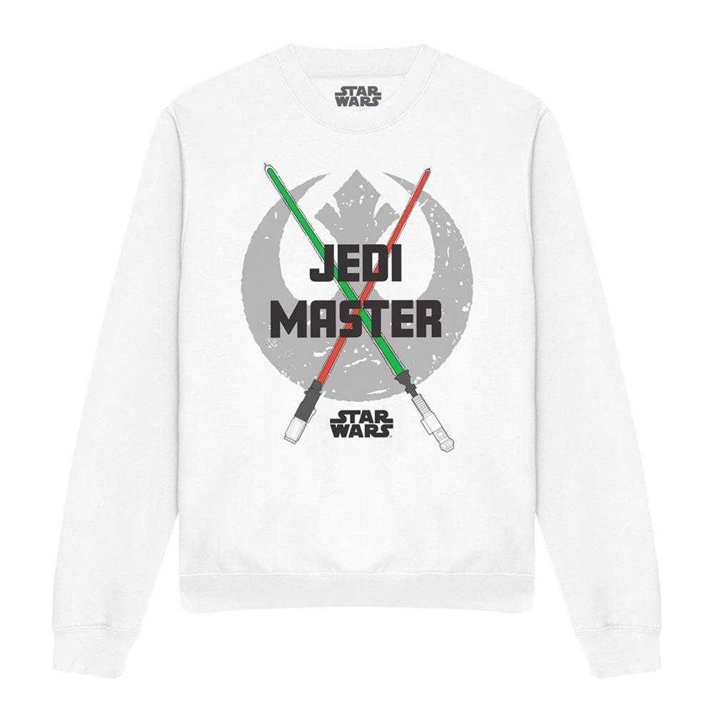 STAR WARS Unisex Adult Jedi Master Dad Lightsaber Sweatshirt