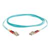 Câble fibre optique - C2G - 85554 - 10m - LC-LC - OM3 - Sans halogène - Bleu