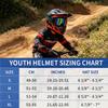 Dot Certified Children's Motorcycle Helmets Suitable for Off-Road Street Riding Mountain Bikes Helmet with Goggles and Gloves