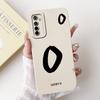 For Realme X2 XT Lucky Initial Letter Phone Case For Realme XT X2 Soft Silicone Shockproof Cases
