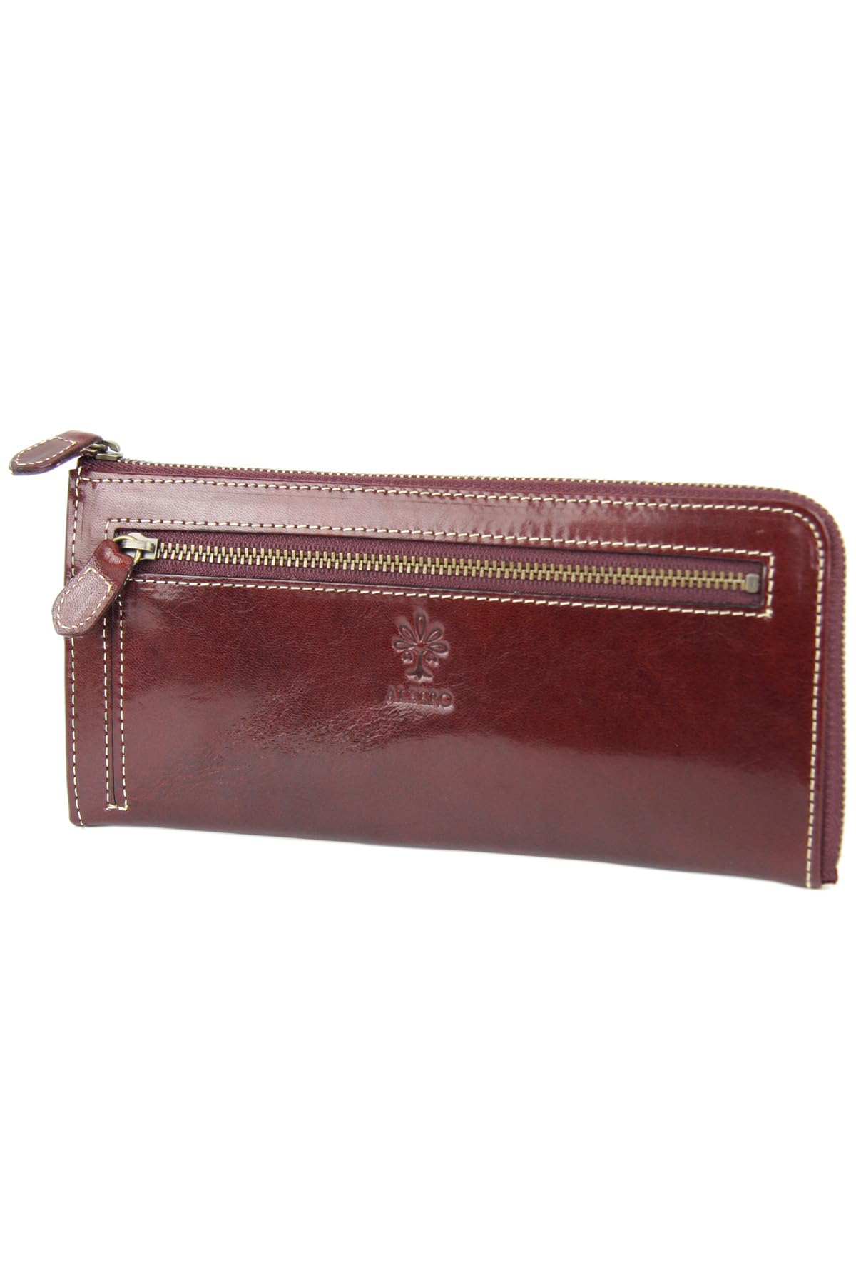 

Long wallet with coin purse 6501 Burgundy [Albero] AL-6501-22 бордовий
