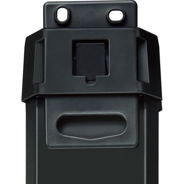 Brennenstuhl Premium-Plus Black Power Strip - 4 Sockets - with 1 -8m Cable - Made In France