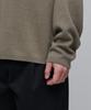 MUSINSA STANDARD Minimal Oversized Crew Neck Knit [Dusty Beige]