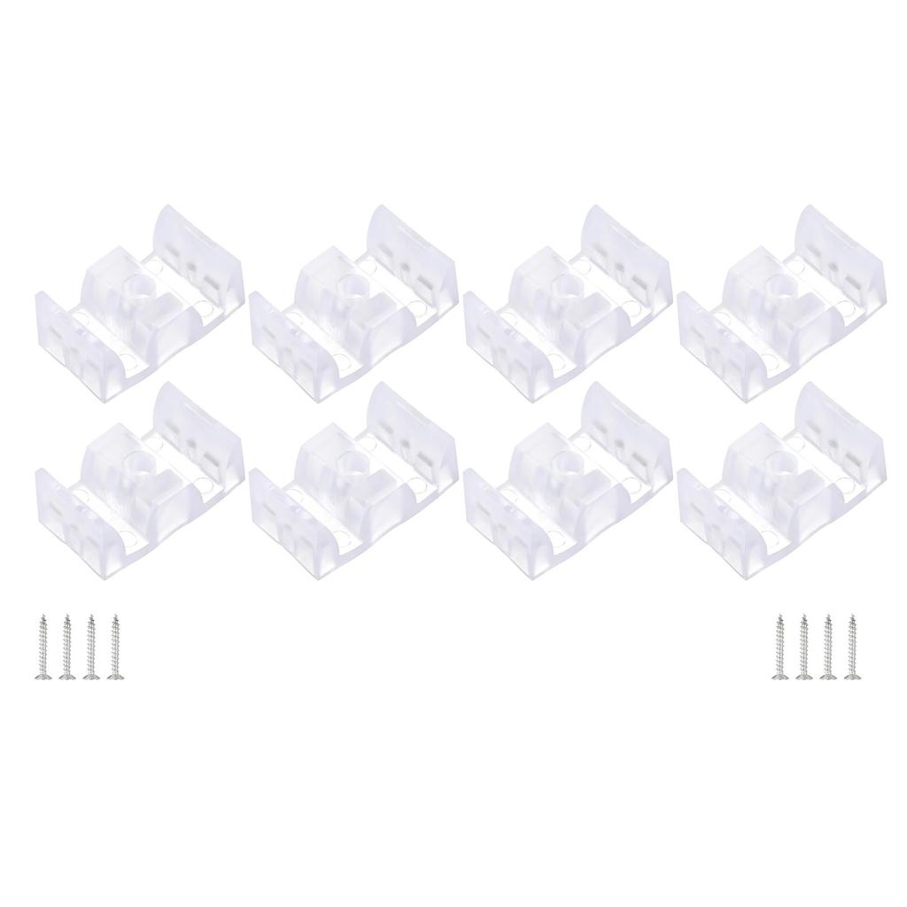 8Pieces Multipurpose Sliding Shower Door Guards Sturdy ABS Materials Bumpers for Frame Glass Door Protective Use