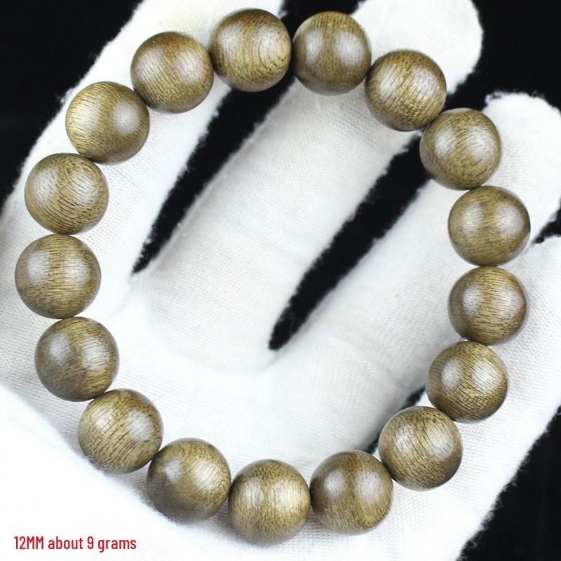 Indonesian Kalimantan Agarwood Prayer Beads Bracelet - 108 Beads - Unisex Jewelry