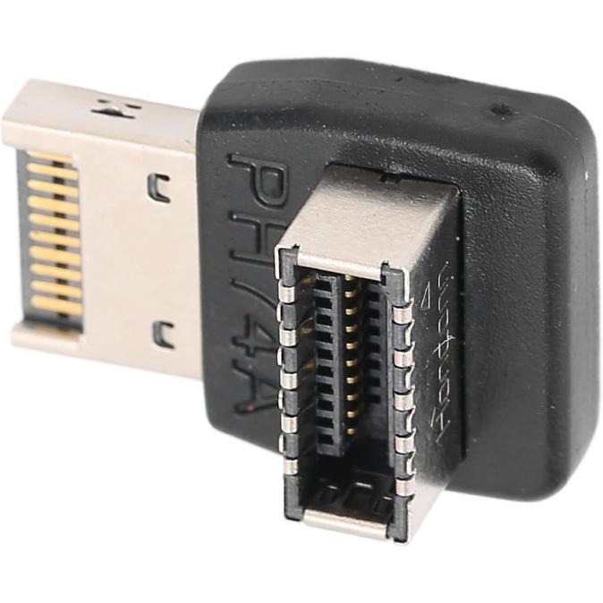 USB3.1 Type E Adapter Computer Motherboard USB3.1 TYPEE Adapter 90 Degree Steering Elbow USB 3.1 Type E Adapter 90 Degree Steering Elbow Vertical USB