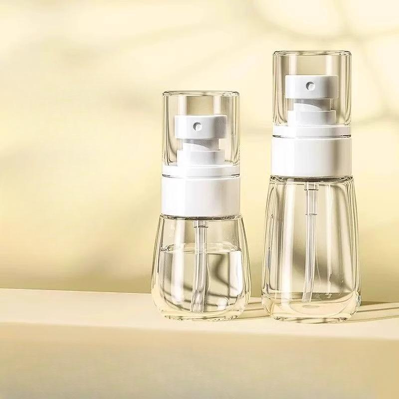 

Transparent Spray Bottles Ultra-fine Mist Thickened Small Spray Bottles for Facial Hydration Empty Bottles for Portioning 30ml прозорий