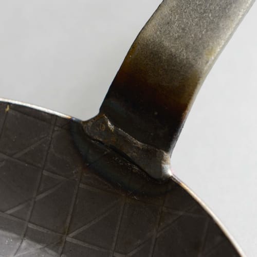 TURK Press Pan with Bent Handle, Deep Type 28cm, Officially Sold In Japan