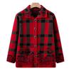 Grandma's Winter Sweater Cardigan Lapel Spring and Autumn Mother's New Knitted Sweater Middle-aged and Elderly Tops Old People's Clothes