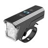 Digital Display MTB Front Light 1500lm Cycling Safety Light Safety Bicycle Head Light  Night
