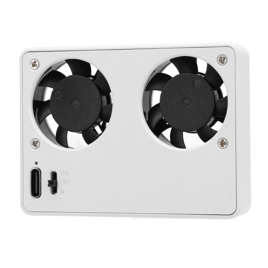 Camera Video Dual Cooling Fan 2 Speed Quiet Semiconductor Fan Camera External Cooling System for A7M4 ZVE1 A6700 A7C2