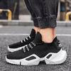 Scarpe da ginnastica Autunno Nuove Scarpe da uomo Tessuto volante Scarpe da corsa Pelle