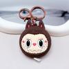 Function 3-in-1 Keychain Decorative Pendant Girls Portable Small Mirror Pendant