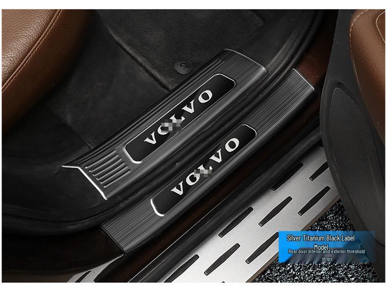 Volvo XC60 Rear Sill Guard (2018-2026) Stainless Steel Trunk Pedal