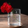 Clear Glass Flower Vase Tabletop Borosilicate Vases Floral Arrangements for Home Office Wedding Table