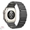 Luxusní titanový řemínek pro Apple Watch Ultra řady 9 8 7 3 4 5 6 se Magnetický náramek pro iwatch ultra 2 49mm 45mm 42 44mm