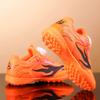 Men'S And Women'S Button Broken Sports Mesh Training Competition, Rotating Sneakers, Primary School Students Shoelaces, Football Shoes, No Nails