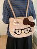 Hello Kitty Cartoon Plush Backpack For Women Men Daily Use Large Capacity Storage