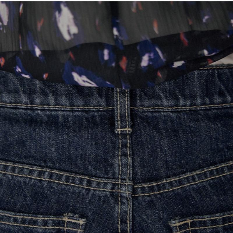 MAXZA Semi Bootcut Denim Pants Zd10ql408na