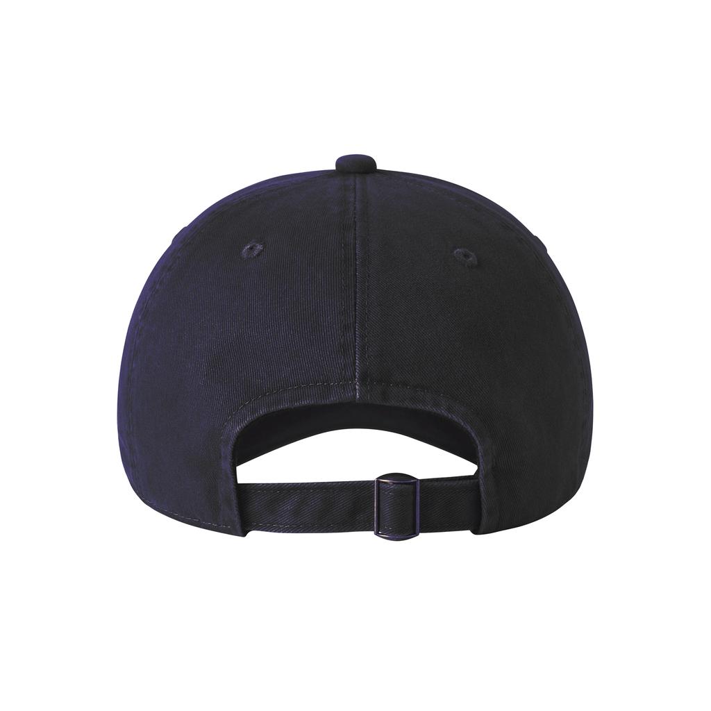 Deodeulimeo Washed Casual Logo Ball Cap - Navy
