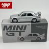 MINIGT 1:64 Mercedes-Benz 190E 2.5-16 Evolution II Astral Silver alloy car model 852
