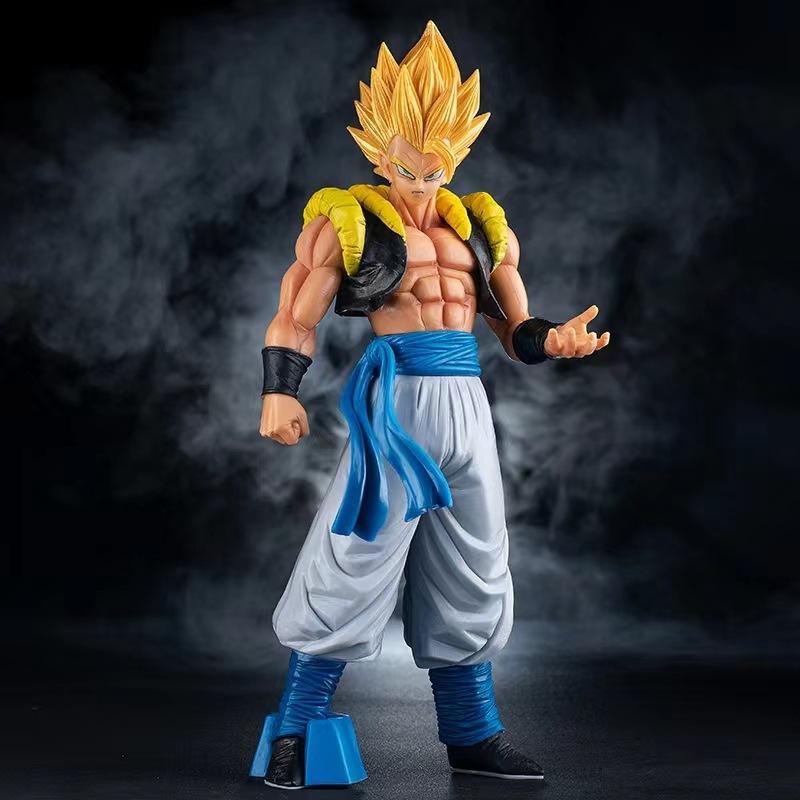 Seven Dragon Ball Goku action figure model Super Saiyan Gokibebiget battle-damaged comic anime figurine peripheral accessory