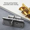 2pcs Spring Hinges for Securely and Convenient Door Closures with 90 Degree Positioning Feature Elegant Color Designs