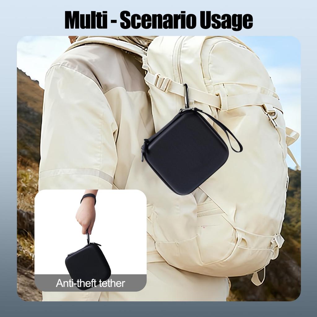 Kompatibel mit DJI Osmo Nano, Schützende Reisehülle, Tragbare Aufbewahrungstasche für Reisen, Leichte Schutz-Hartschale für Outdoor-Vlogging