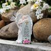 Handcrafted Religious Link Monument Cemetery Ornament Detailed Angel Figure Underweight Resin Sculpture For Gardens