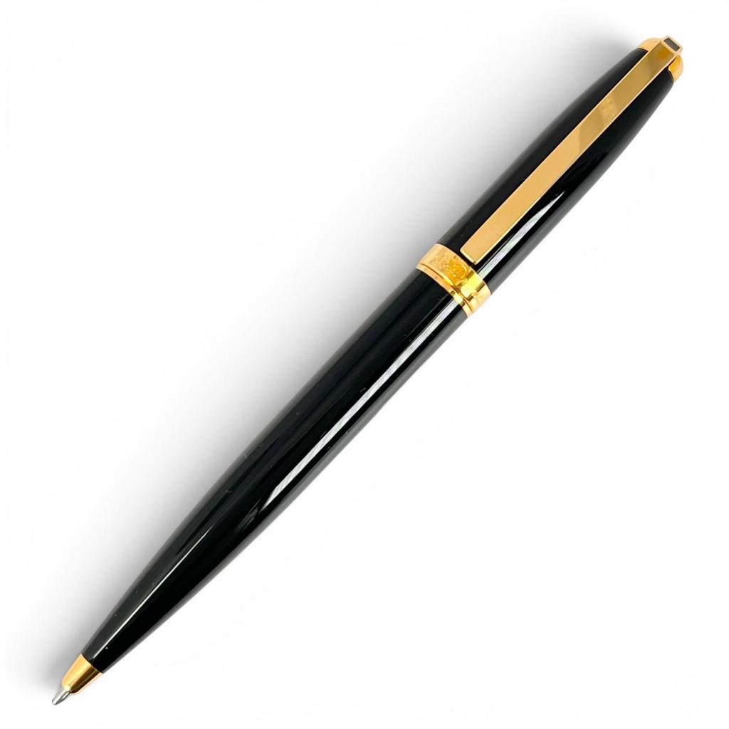 Excellent Dupont Ballpoint pen Fidelio Twist type black mens Used