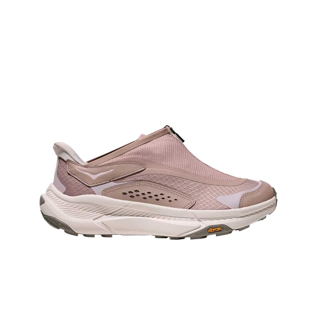 HOKA One One Project Transport Fabric Round Toe Zipper Breathable Low Top Casual Shoes Unisex Sneakers 1162850-DTSG