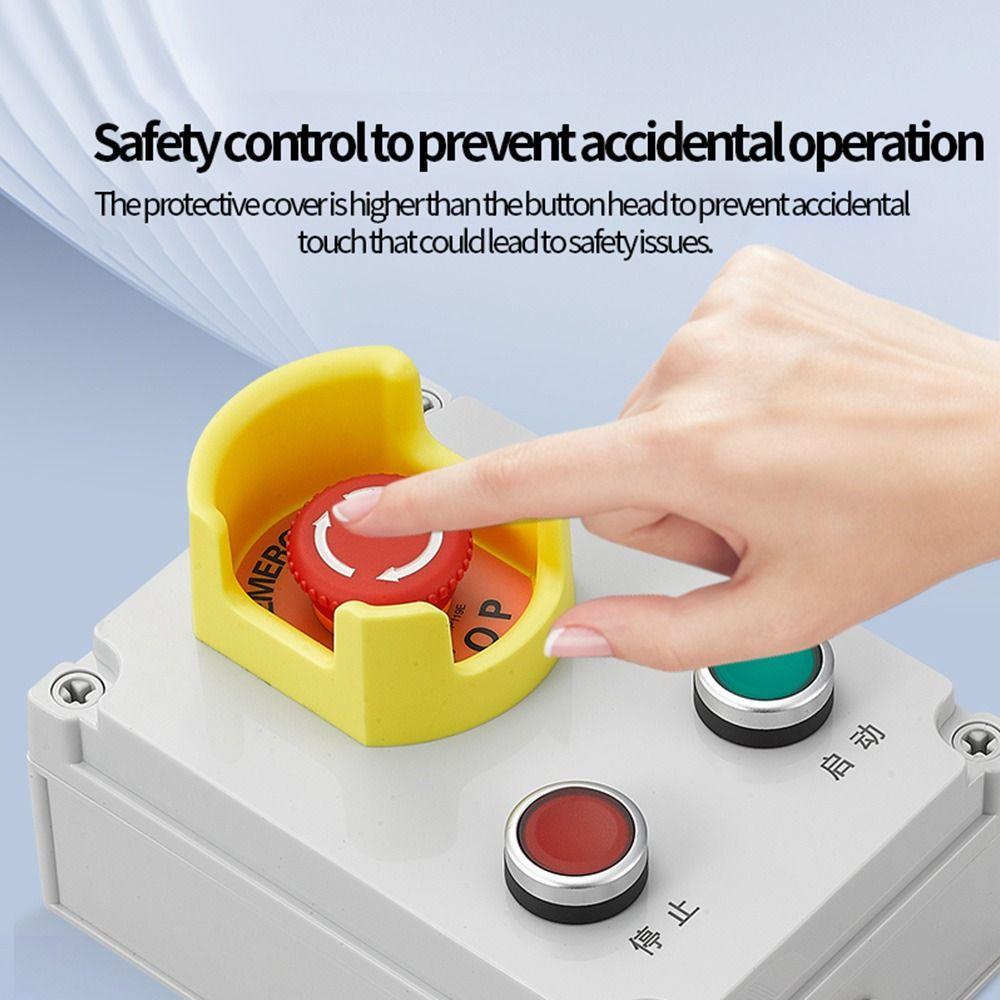 1Pcs Waterproof Push Button Switch Protective Cover for Preventing Accidental Wrong Operation