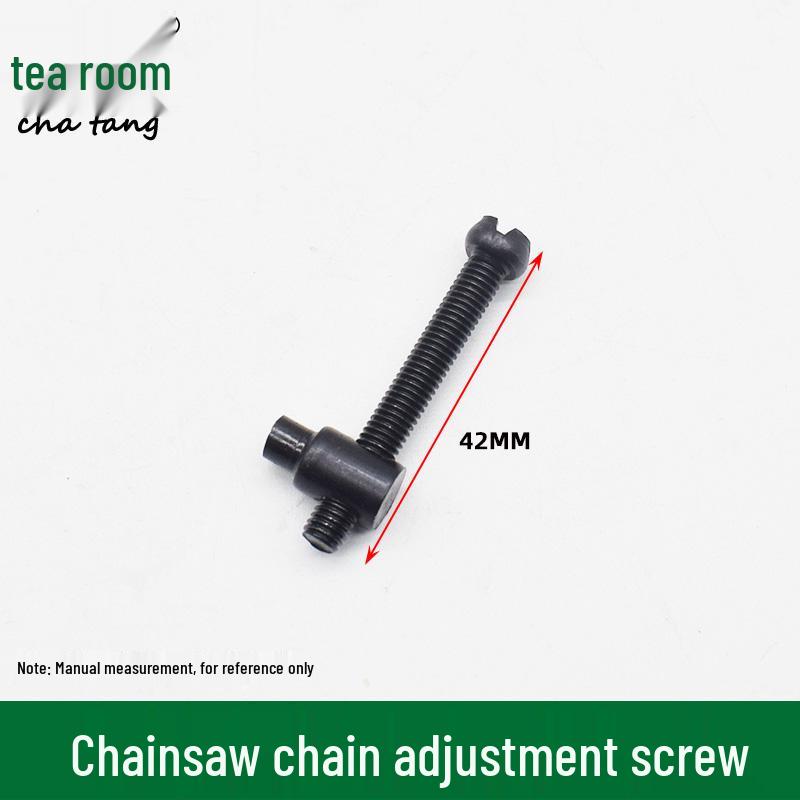 Logging Chainsaw Guide Bar Tensioner Screw for 25" Small Gasoline Saw
