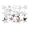 20 stuks Zelfklevende Spiegel Ster Stickers Spiegelafwerking Decoratieve Muurstickers Slaapkamer Decor