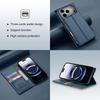 iPhone 17 Pro Max Anti-Theft Magnetic Flip Wallet Case with Card Slot and Stand