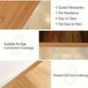 Windproof Self Adhesive Floor Transition Strip Wood Like Doorway Threshold Gap Filler  Wall Accent