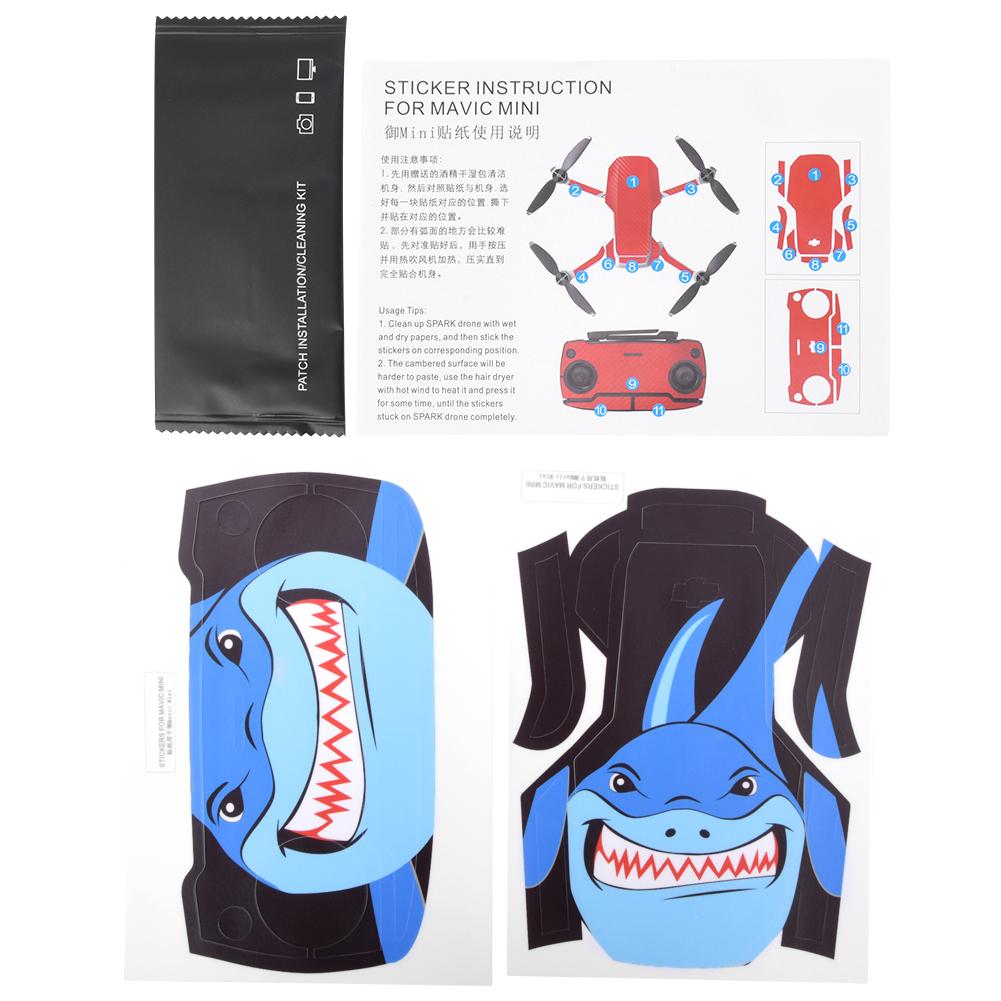 Decoration Protection Stickers Drone Accessories Fit for MAVIC MINI RC Drone