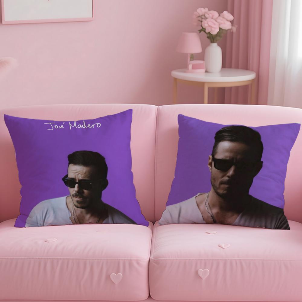singer J-Jose Madero VizcainoS Cushion Cover Comfortable Reversible Pillow Cover Ideal for Car Sofa Bedroom & Beyond