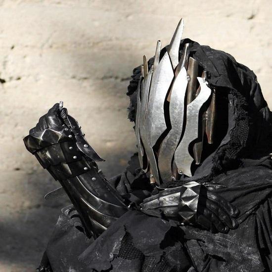 Witchking Costume Set Dark Ringwraith-Inspired Outfit for Halloween, LARP  Fantasy Cosplay Nazgûl Robe And Armor Cloak