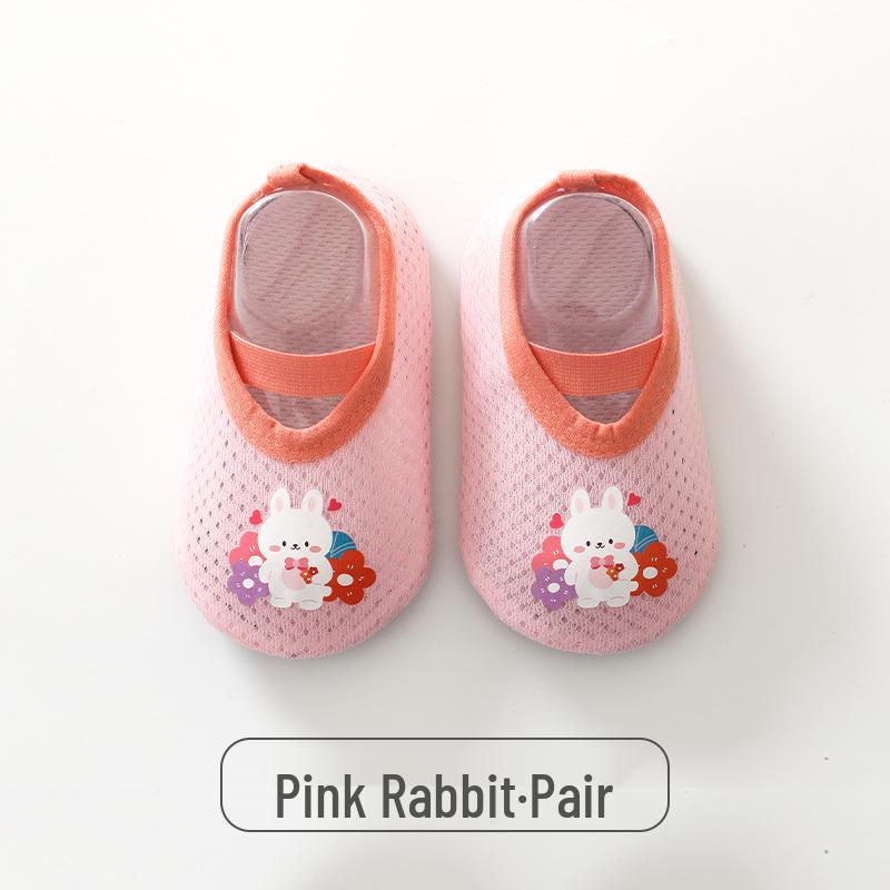 

Детские нескользящие дышащие сетчатые носки для малышей для ходьбы в помещении - Лето/Весна L (2-4 years, foot length 15-16.2CM)