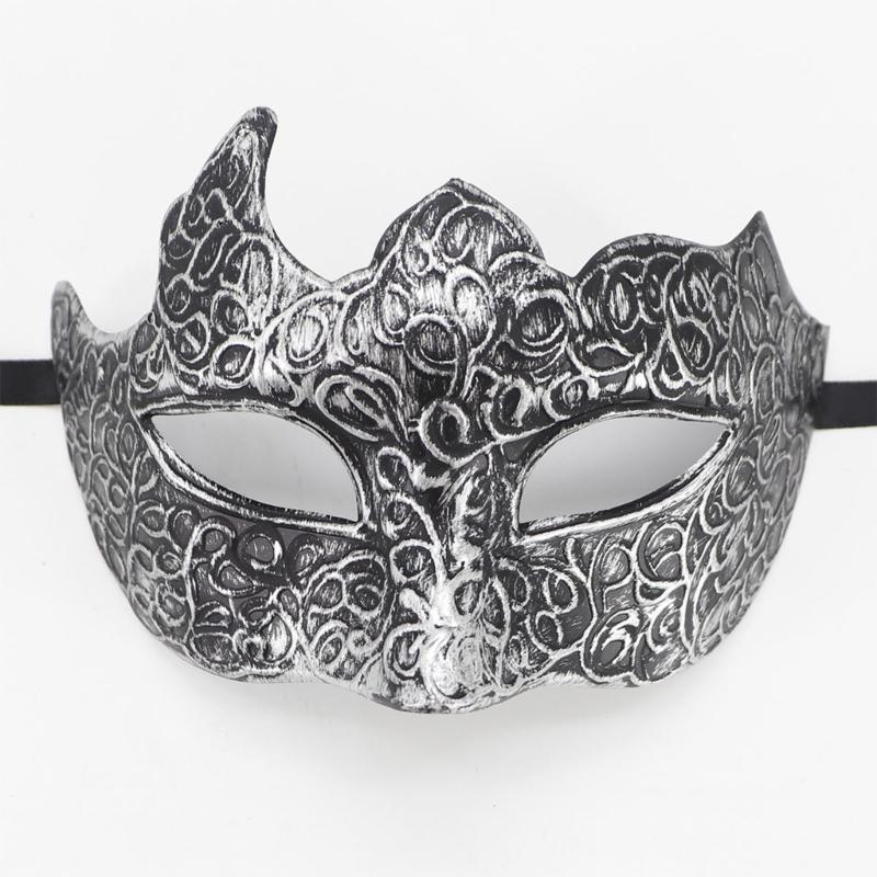 Halloweenská maska pro muže Maska pro Mardi Gras Maska na půl obličeje Maska na karnevaly Maska na maškarní plesy Párty maska